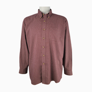 L.L.Bean Wrinkle-Resistant Plaid Button-Down Shirt – Size L (Regular)