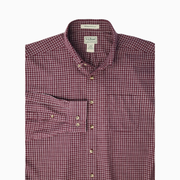 L.L.Bean Wrinkle-Resistant Plaid Button-Down Shirt – Size L (Regular)