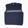 Nautica Vintage 90s Sweater Vest – Navy Blue – Size L