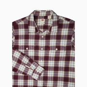 Levi's Men's Relaxed Fit Plaid Button-Up Flannel Shirt – Size L