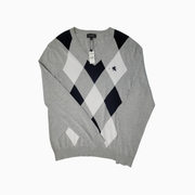Express Men’s Argyle Sweater – XL – NEW