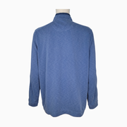 Johnston & Murphy Men's Slub Quarter Zip Pullover – XL – NEW