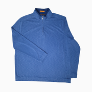 Johnston & Murphy Men's Slub Quarter Zip Pullover – XL – NEW