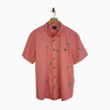Billabong Sundays Mini Printed Button-Down Shirt – Coral – XL