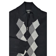 ALFANI Argyle Mockneck Sweater