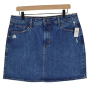 Old Navy High Waist Distressed Denim Skirt - NWT
