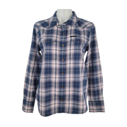 Calvin Klein Jeans Women's Western Plaid Shirt Size M
