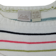 Fiorlini International Women's Square Neck Sweater Size L