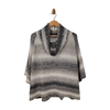 Cato Woman Ombre Knit Cowl Neck Sweater Size 22/24W