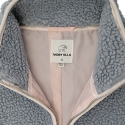 Ivory Ella Women's Sherpa Fleece Jacket Size XL