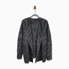 Dana Buchman Women's Zebra-Style Jacquard Open Front Cardigan - XL