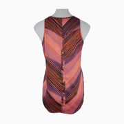 Outback Red Printed Chevron Stripe Tank Top – Size S
