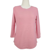 Talbot's Waffle Knit Top