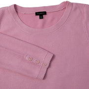 Talbots Waffle Knit 3/4 Sleeve Top