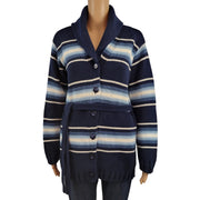 Liz Claiborne Lizwear Jeans Belted Cardigan