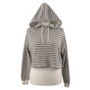 H&M Divided Short Hoodie Top Size M