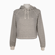 H&M Divided Striped Cropped Hoodie – Size M