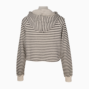 H&M Divided Striped Cropped Hoodie – Size M