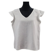 Loft Outlet Flutter Sleeve Top