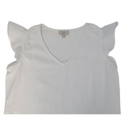 Loft Outlet Flutter Sleeve Top