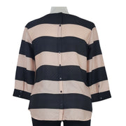 The Limited Striped 3/4 Sleeve Blouse