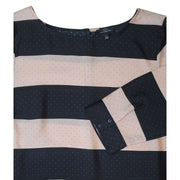 The Limited Striped 3/4 Sleeve Blouse