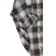 Derek Heart Plus Roll Tab/Roll Side Flannel Shirt