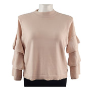 Mud Pie Tiered Ruffle Sleeves Sweater