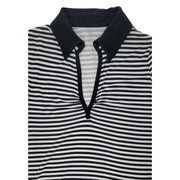 Gap Women Striped Polo Shirt