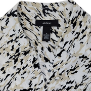 Alfani Women's Printed Button-Front Blouse Size L