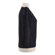 Ruby Rd. Black Sequin Sweater