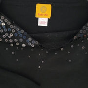 Ruby Rd. Black Sequin Sweater