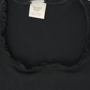 Eyeshadow Ruffle Neckline Top