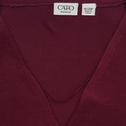 Cato Woman Open Front Cardigan