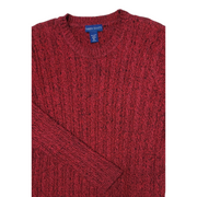 Karen Scott Cotton Cable Knit Sweater
