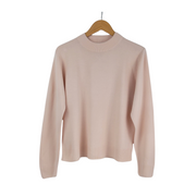 Sag Harbor Soft Pink Mock Neck Sweater