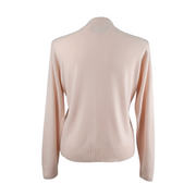 Sag Harbor Soft Pink Mock Neck Sweater