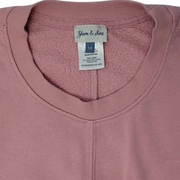 Yarn & Sea Pink Crewneck Sweatshirt Top