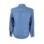 Crown & Ivy Chambray Shirt Size Large