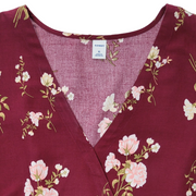 Old Navy V-Neck Faux-Wrap Tie-Waist Long Sleeve Top XL - NWT