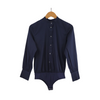 J.Crew Button-Down Shirt Bodysuit Size 8