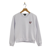 True Religion Heritage Buddha Pullover Crewneck Sweatshirt Size M
