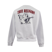 True Religion Heritage Buddha Pullover Crewneck Sweatshirt Size M