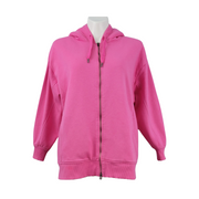 Old Navy Oversized Sherpa-Lined Zip Hoodie Size L