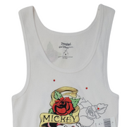 Disney World Parks Mickey Mouse Rose Tattoo Tank Size M - NWT