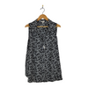 Terra & Sky Women's Sleeveless Pintuck Camp Shirt Size 1X - NWT