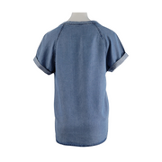 Velvet Heart Raglan Chambray Top Size S