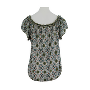 Max Studio Boho Peasant Top Size S