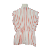 Lane Bryant Ruffled Sleeves Top Size 20