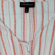 Lane Bryant Ruffled Sleeves Top Size 20